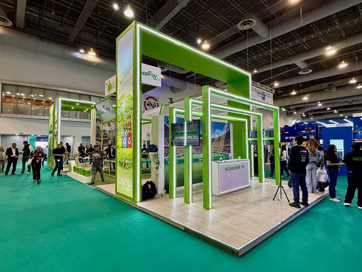 Stand de Ecoruver en exposición